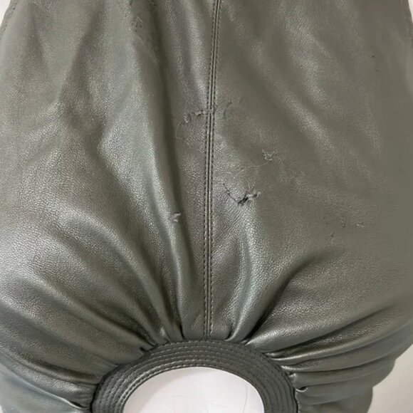 3.1 Phillip Lim Leather Alternative Halter Top Sz 2 Flaw - Picture 5 of 14